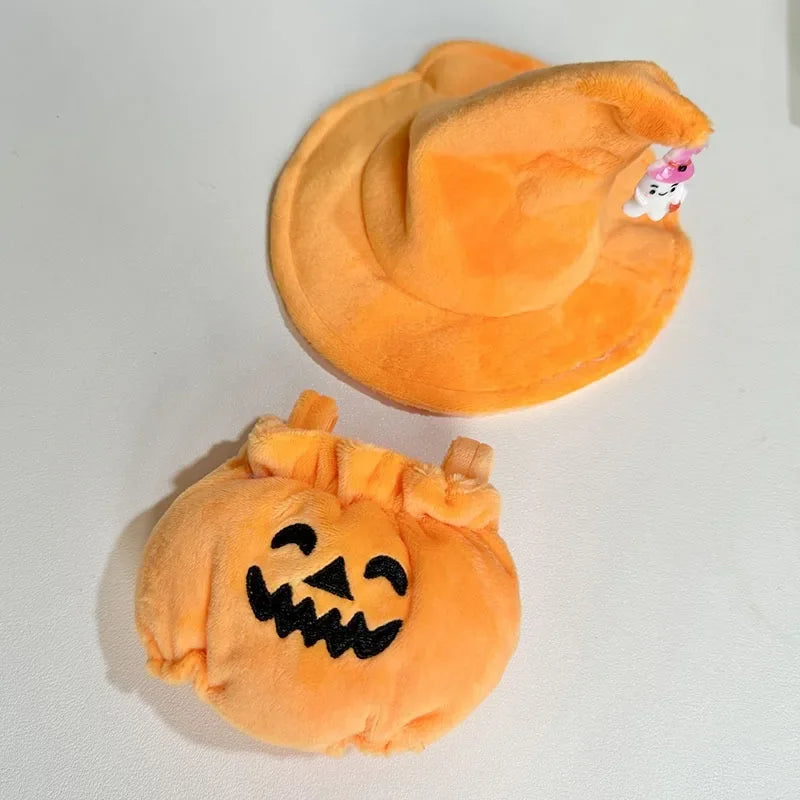 Whimsical Pumpkin Outfits for Labubu Dolls™