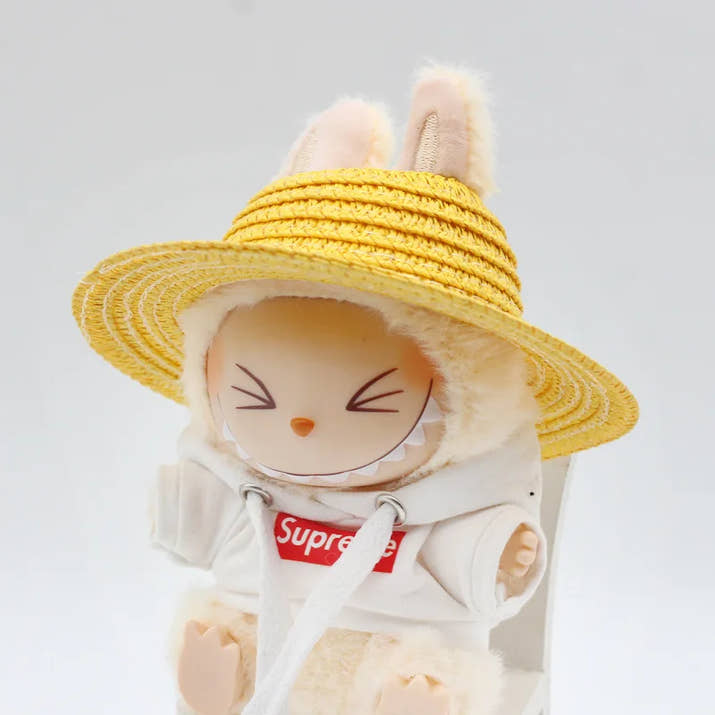 Chic Open-Top Straw Hat™