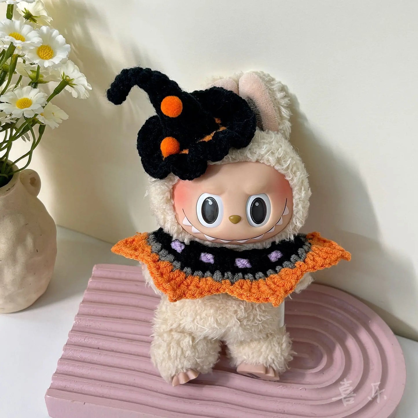 Whimsical Pumpkin Outfits for Labubu Dolls™