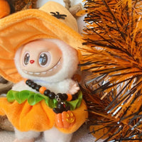 Whimsical Pumpkin Outfits for Labubu Dolls™