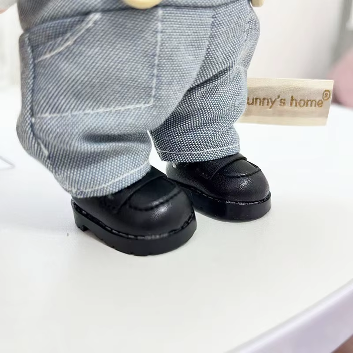 17cm Labubu Doll Fashion Set: Street Trend Style Outfit with Accessories for Mini DIY Dolls