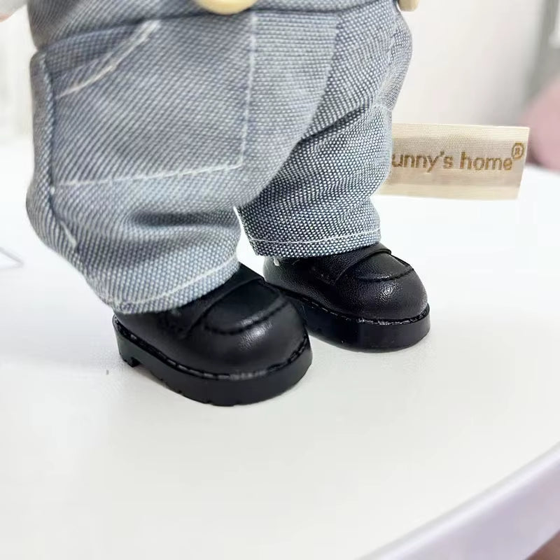 17cm Labubu Doll Fashion Set: Street Trend Style Outfit with Accessories for Mini DIY Dolls