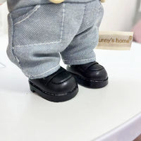 17cm Labubu Doll Fashion Set: Street Trend Style Outfit with Accessories for Mini DIY Dolls