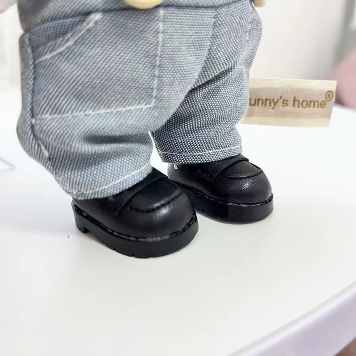 17cm Labubu Doll Fashion Set: Street Trend Style Outfit with Accessories for Mini DIY Dolls